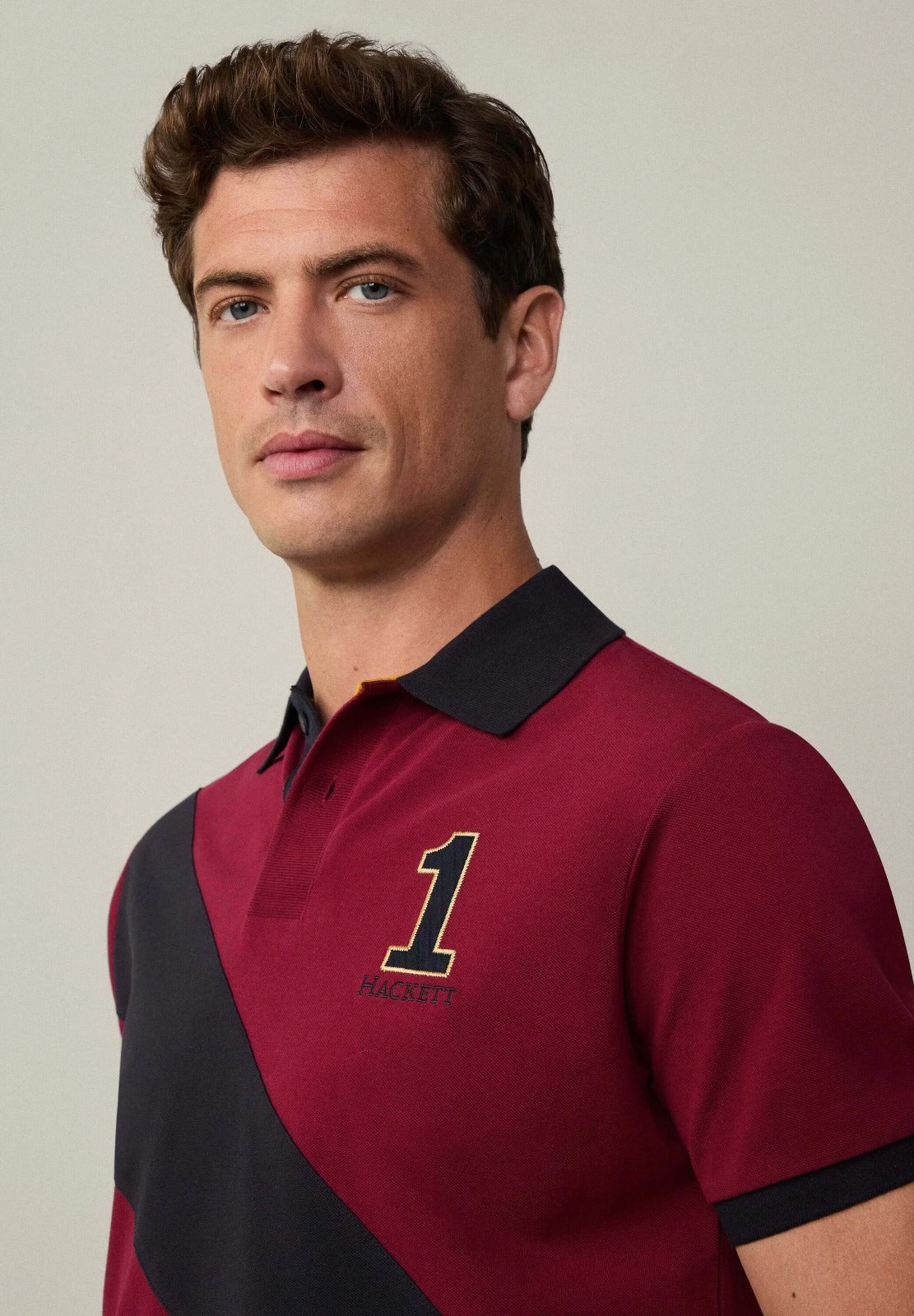 Hack-Ett Polo - Red Black
