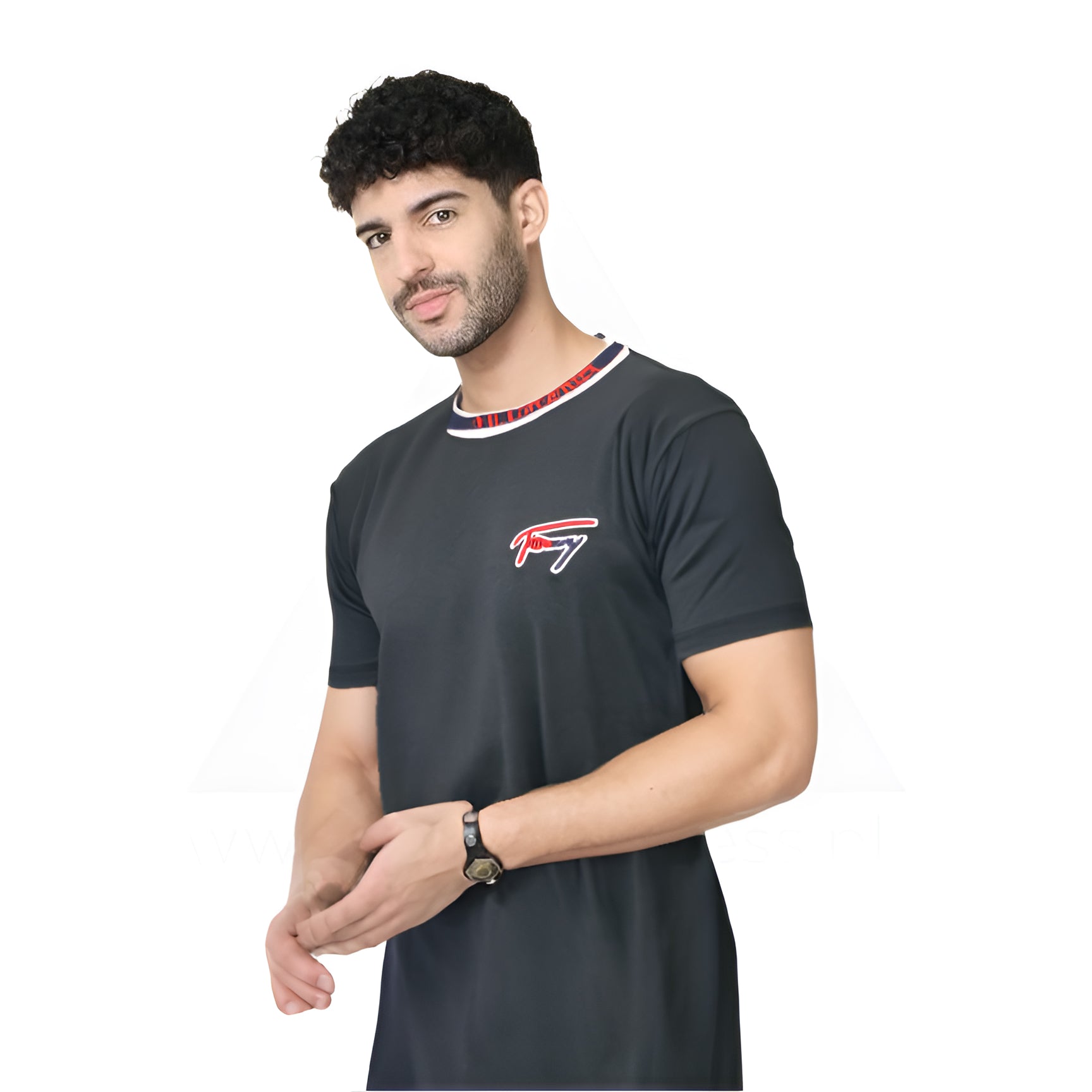 Tmy Drifit Tee - Black