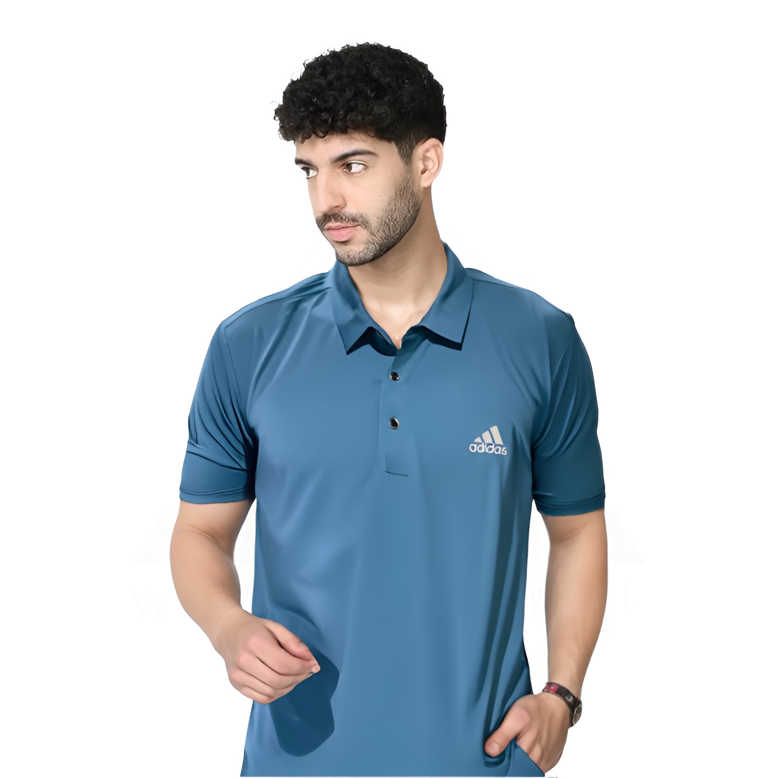 Adi Reflect Drifit Polo - Sea Green