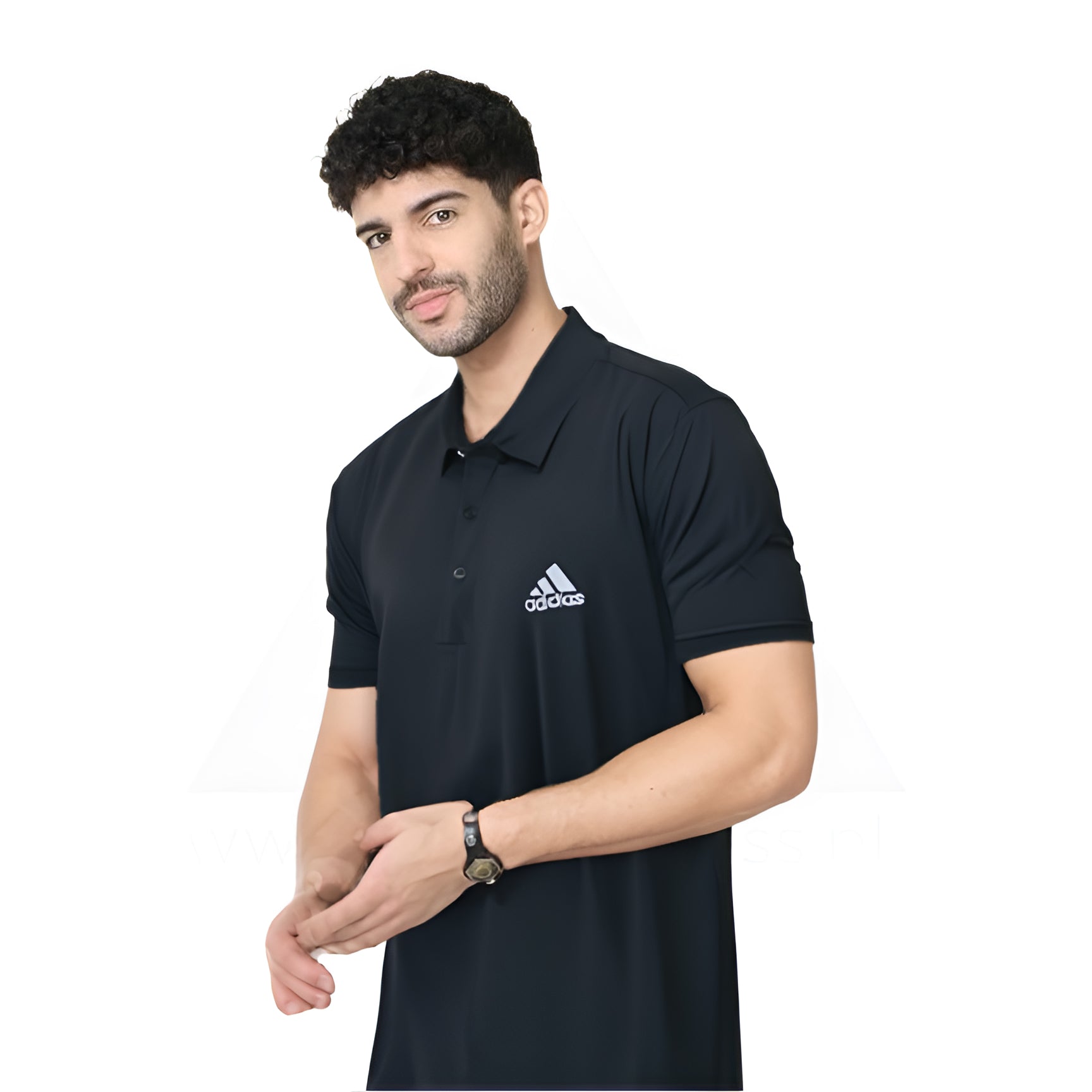 Adi Reflect Drifit Polo - Black