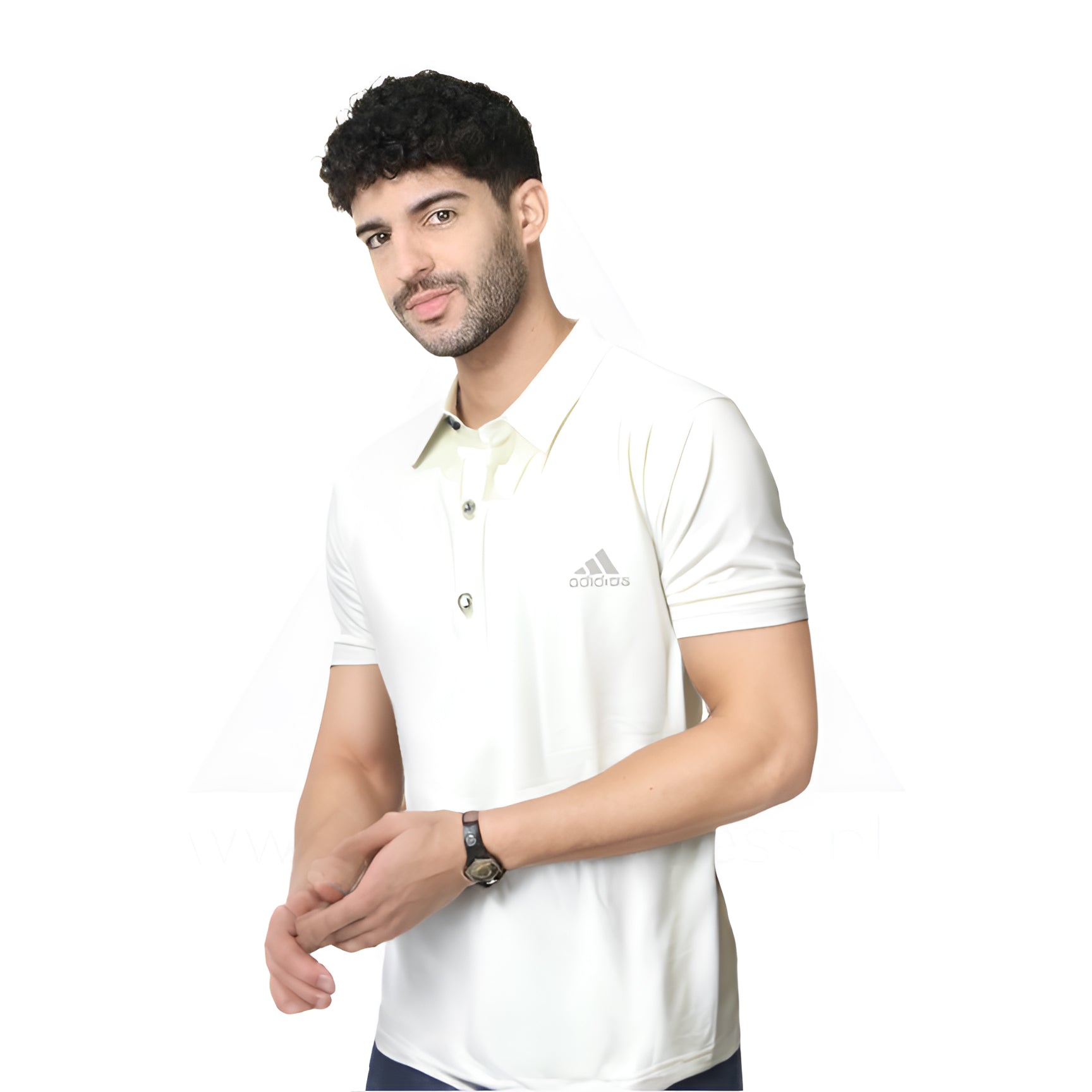 Adi Reflect Drifit Polo - White