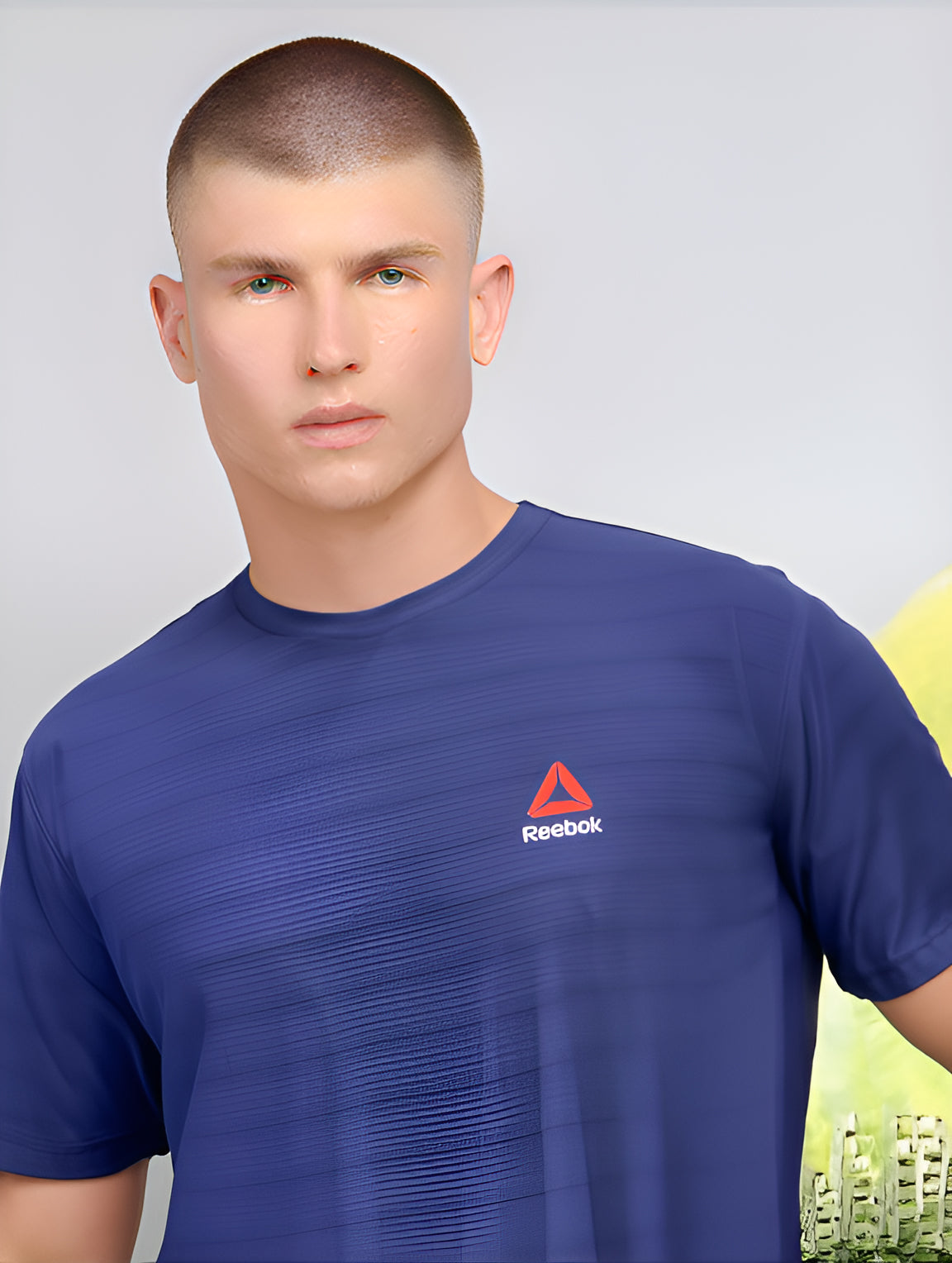 Rbk Drifit Tee - Navy