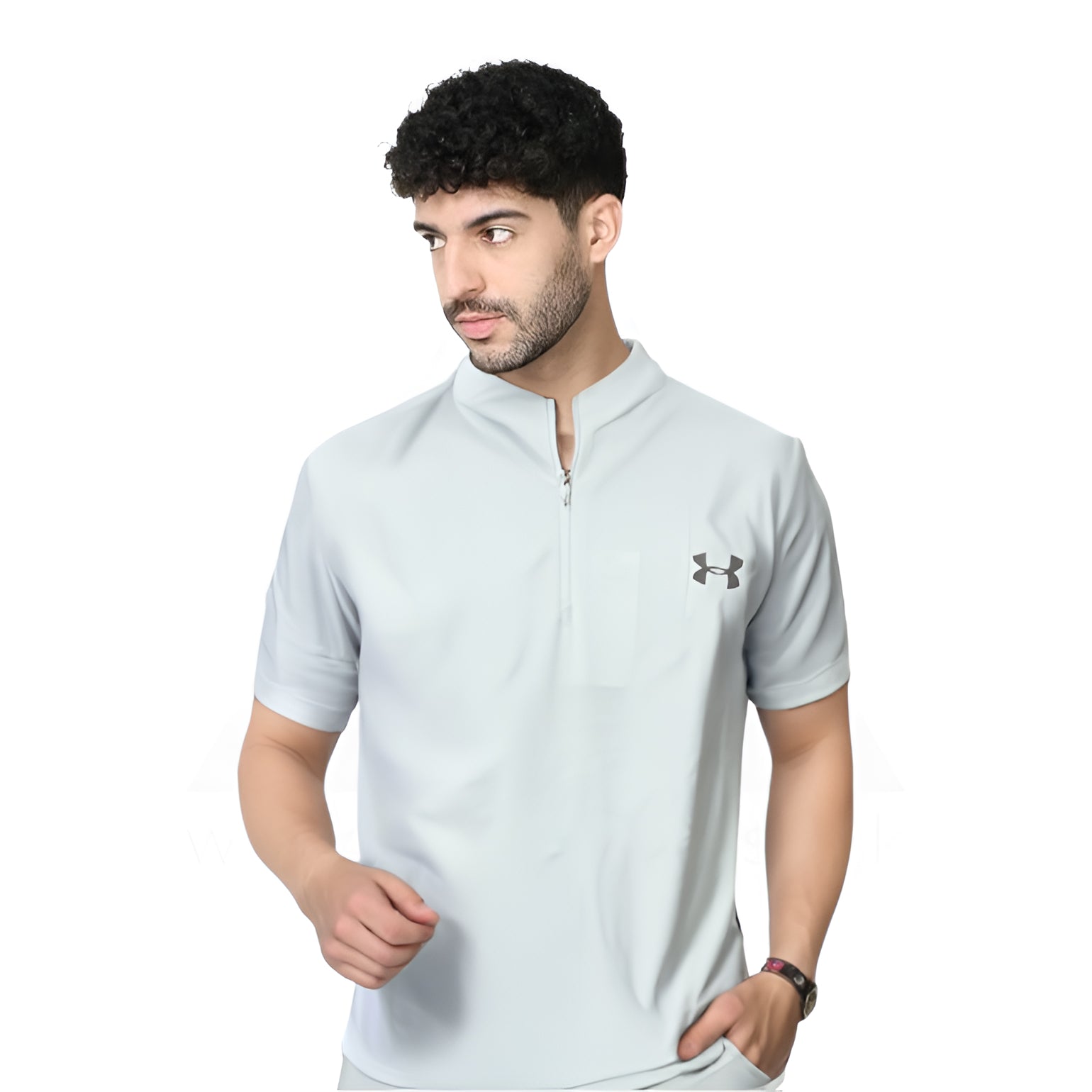 UA Drifit Zipper - Mint
