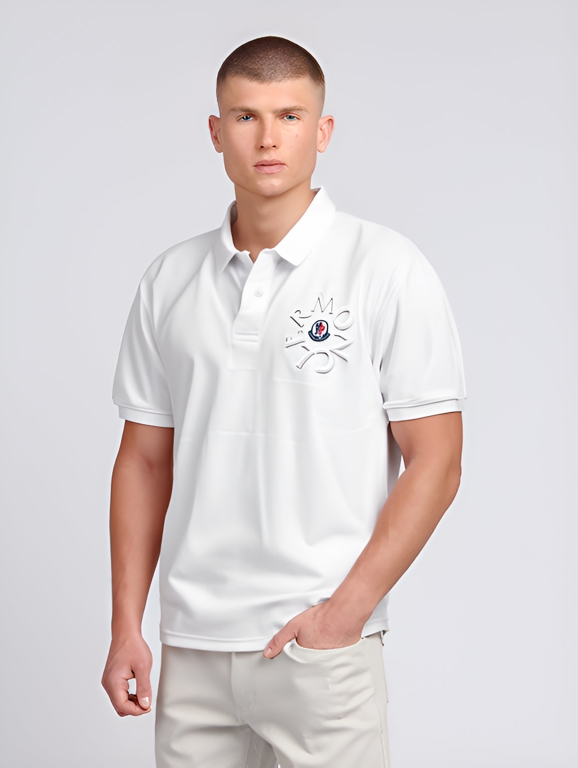 Mon-Cler Polo - White
