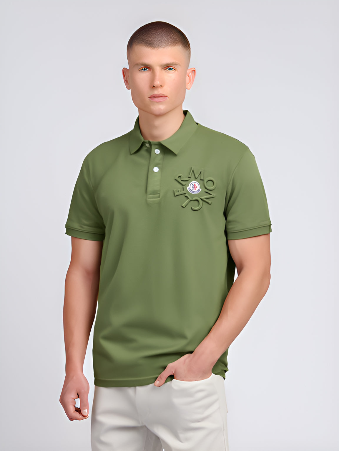 Mon-Cler Polo - Green