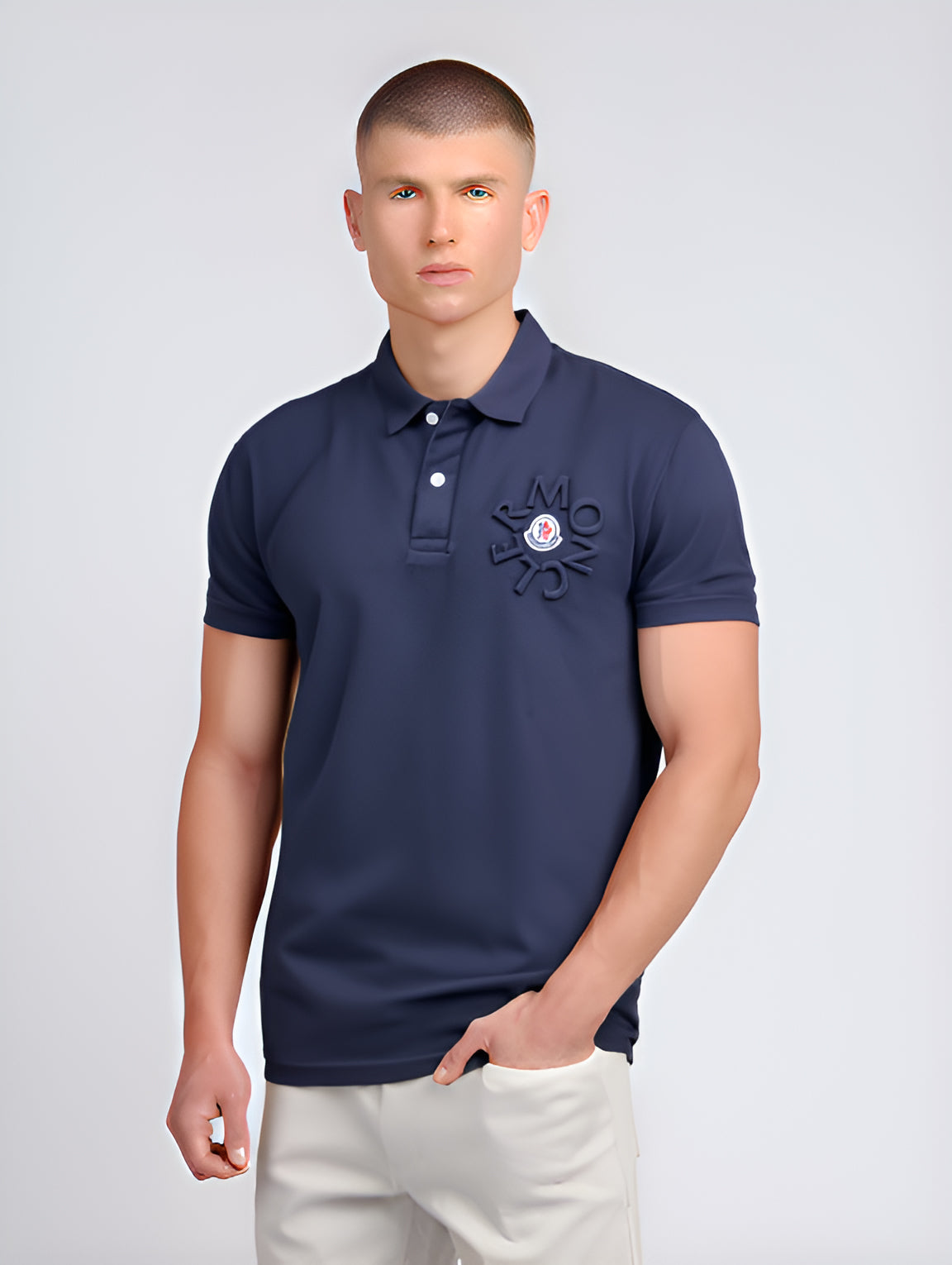 Mon-Cler Polo - Navy