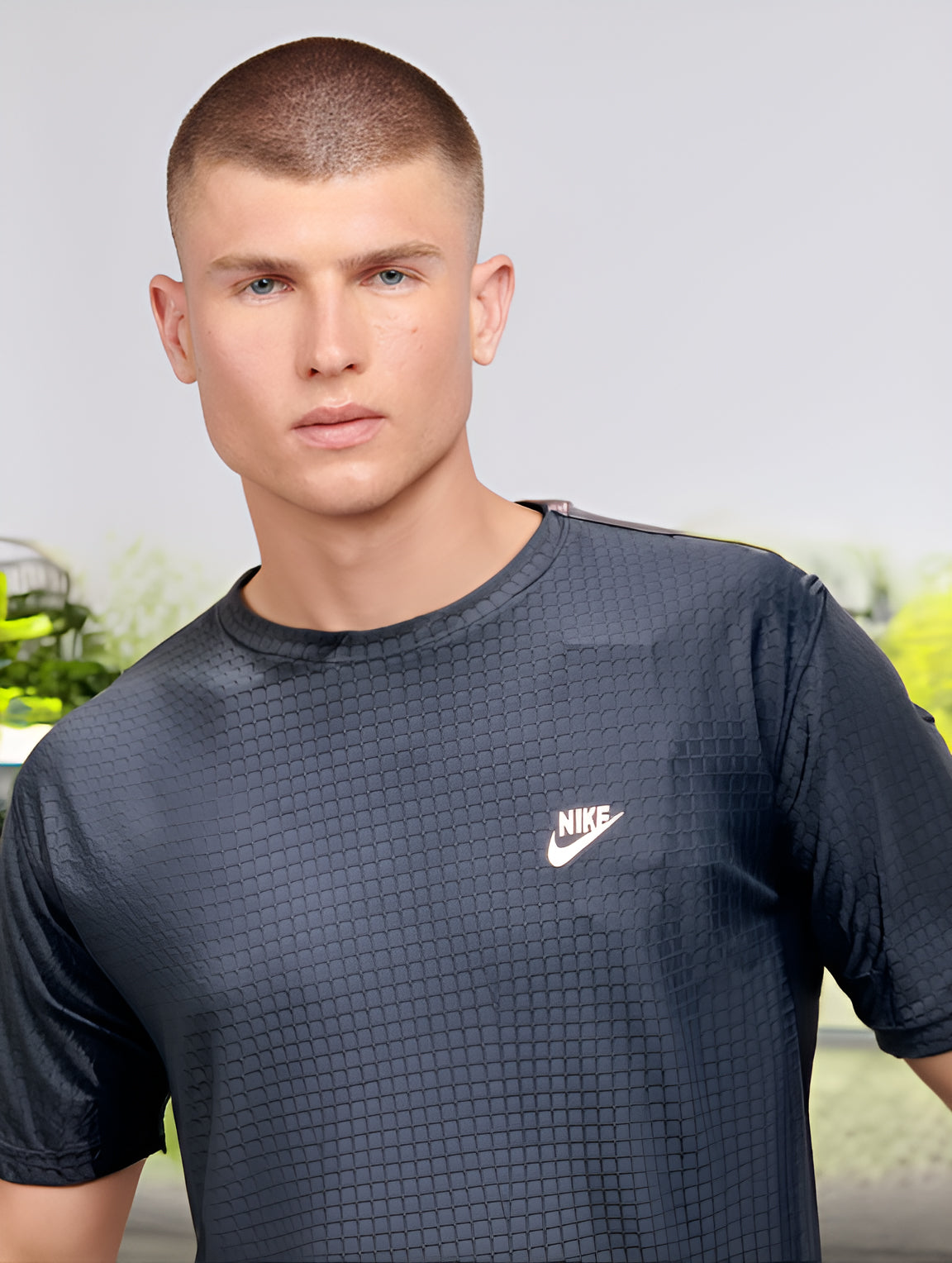 Nk Drifit Tee - Dark Navy
