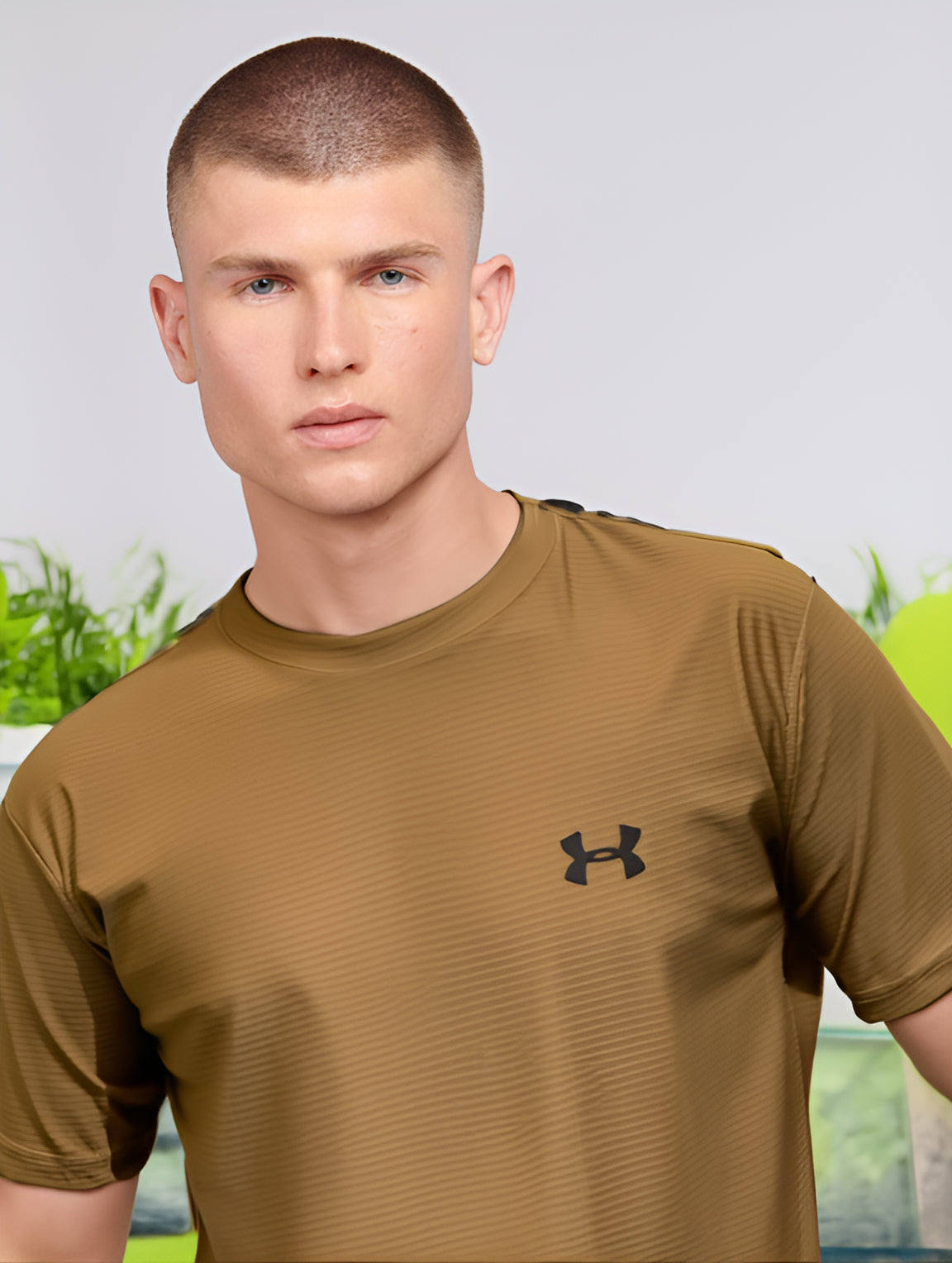 UA Drifit Tee - Brown
