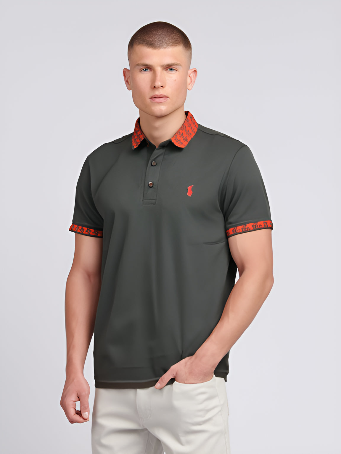 Po lo Drifit - Black Red