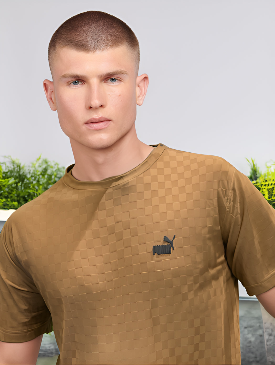 Pma Drifit Tee - Brown