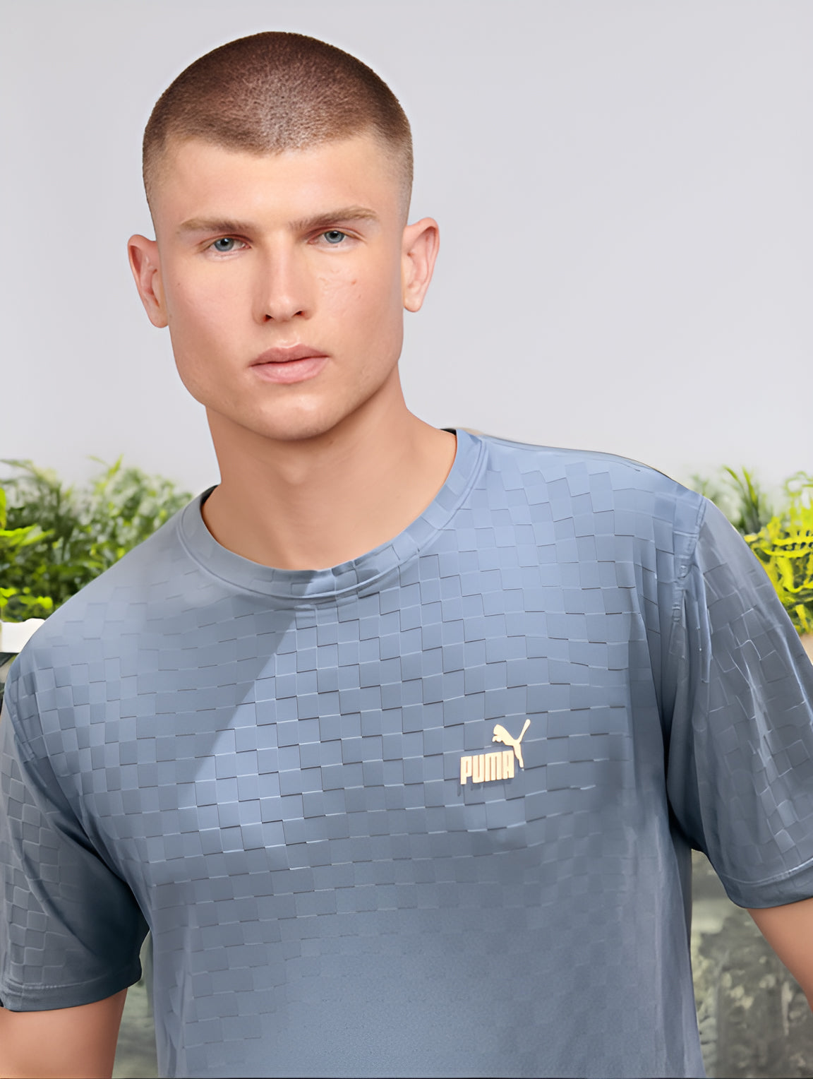 Pma Drifit Tee - Sky Blue